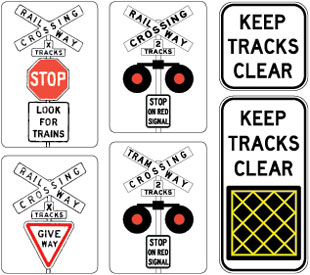 train signs
