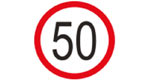 Speed limit 50